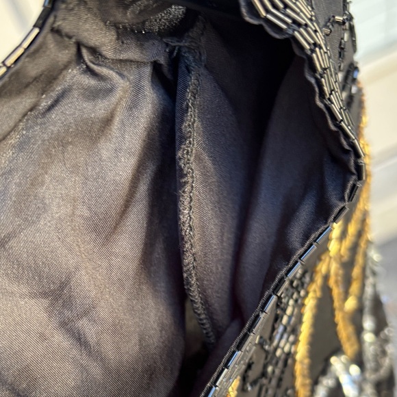 Laurence Kazar Black Sequin with Gold and Silver Embroidery - Picture 11 of 15